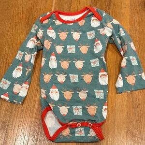 Copper Pearl Long Sleeve Bodysuit - Prancer